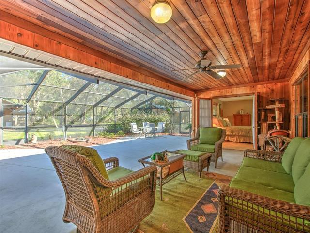 HUGE Covered and Screened in back Lanai