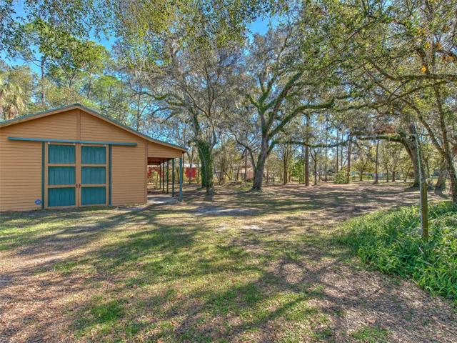 40'x48' BARN with (4) Horse Stall Doors (Dutch Doors), (2) 12' Barn doors, Work Bench & Upstairs Loft