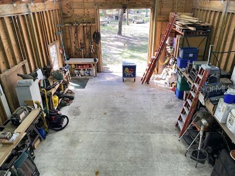 40'x48' BARN with Workshop, (4) Horse Stall Doors (Dutch Doors), (2) 12' Barn doors, upstairs loft