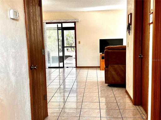 Foyer to living room.