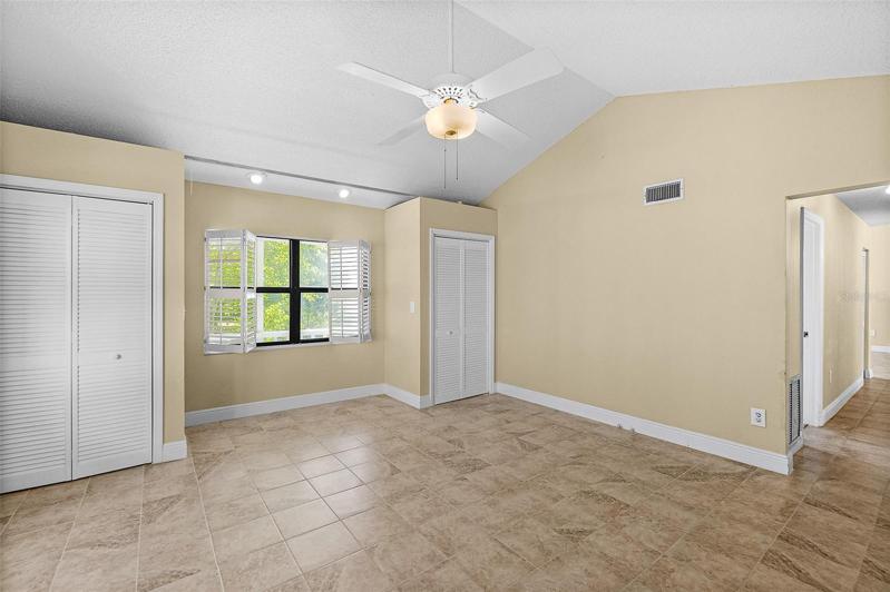 Secondary Bedroom virtually staged