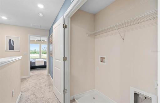 Laundry *Model Home Design – Pictures are for illustration purposes only. Elevations, colors and options may vary. Furniture is for model home only.