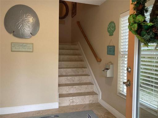 Stairs from foyer