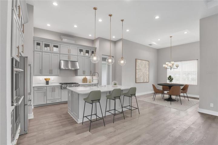 Virtual Staging of Kitchen
