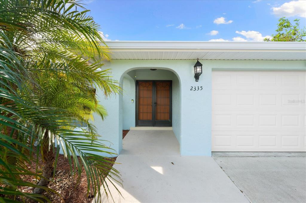 Front entry way