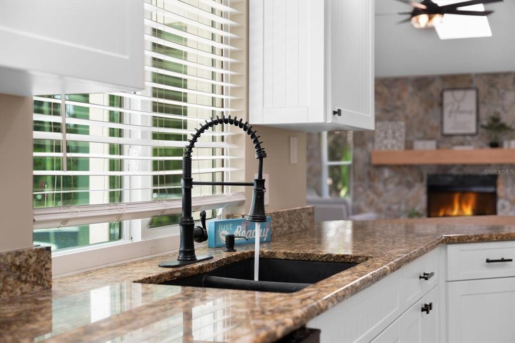 Upgraded sink &amp; countertops