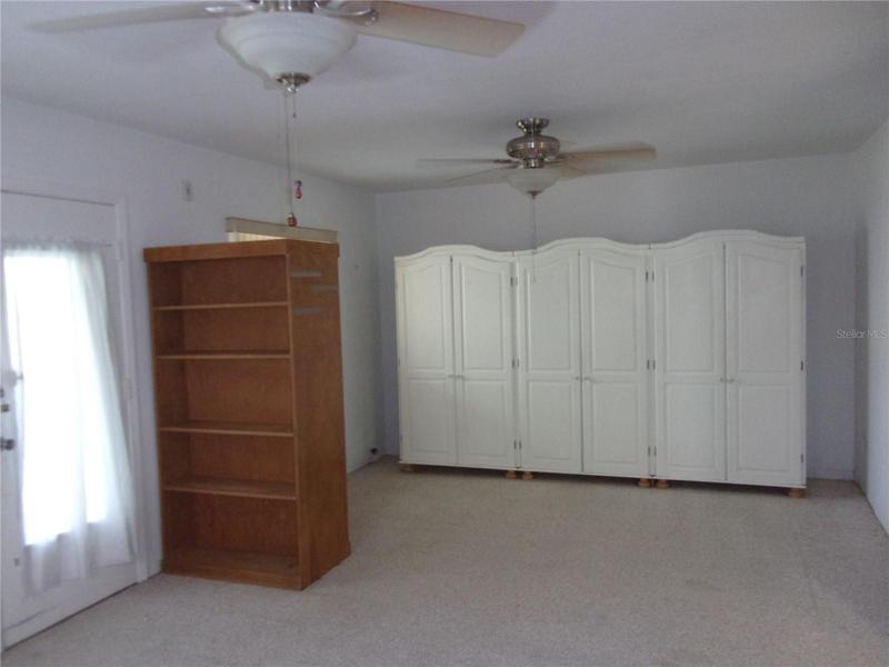 ADDED ARMOIRE FOR LOTS OF STORAGE