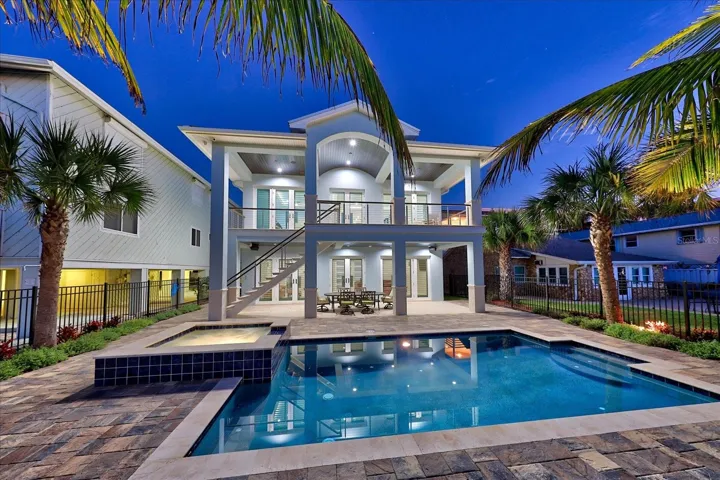 Rear Exterior / Pool