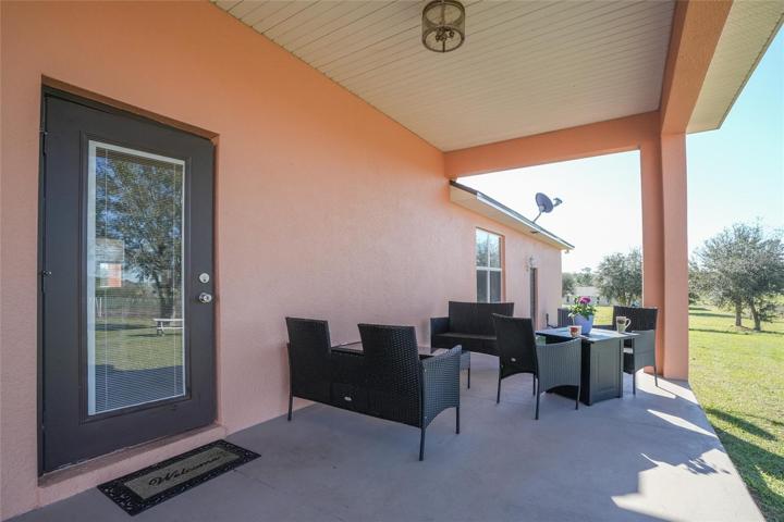 Lanai has been updated, enclosed and screened now