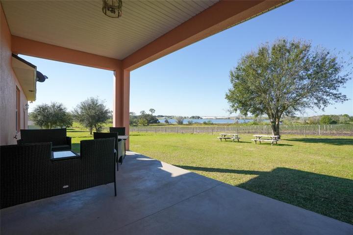 Lanai has been updated, enclosed and screened now