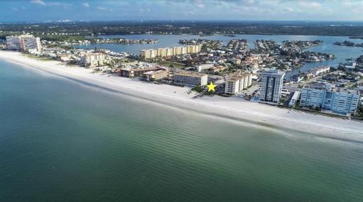Aerial facing East
