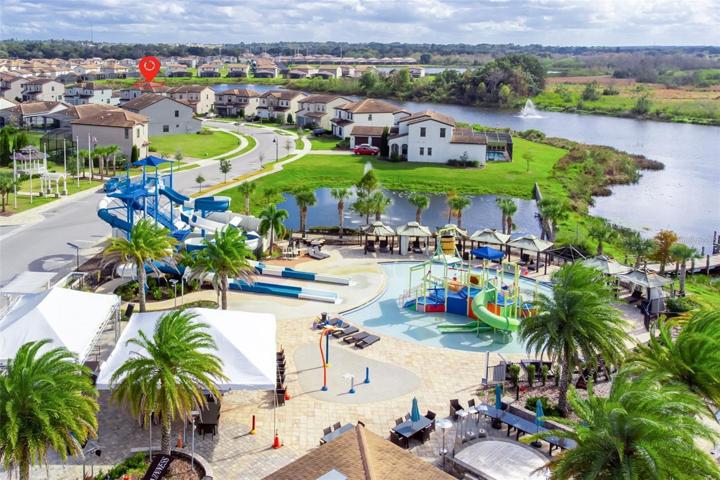 Just a short walk to the water Park on site!