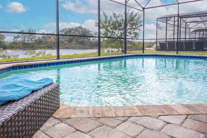 Enjoy a dip in this pool!
