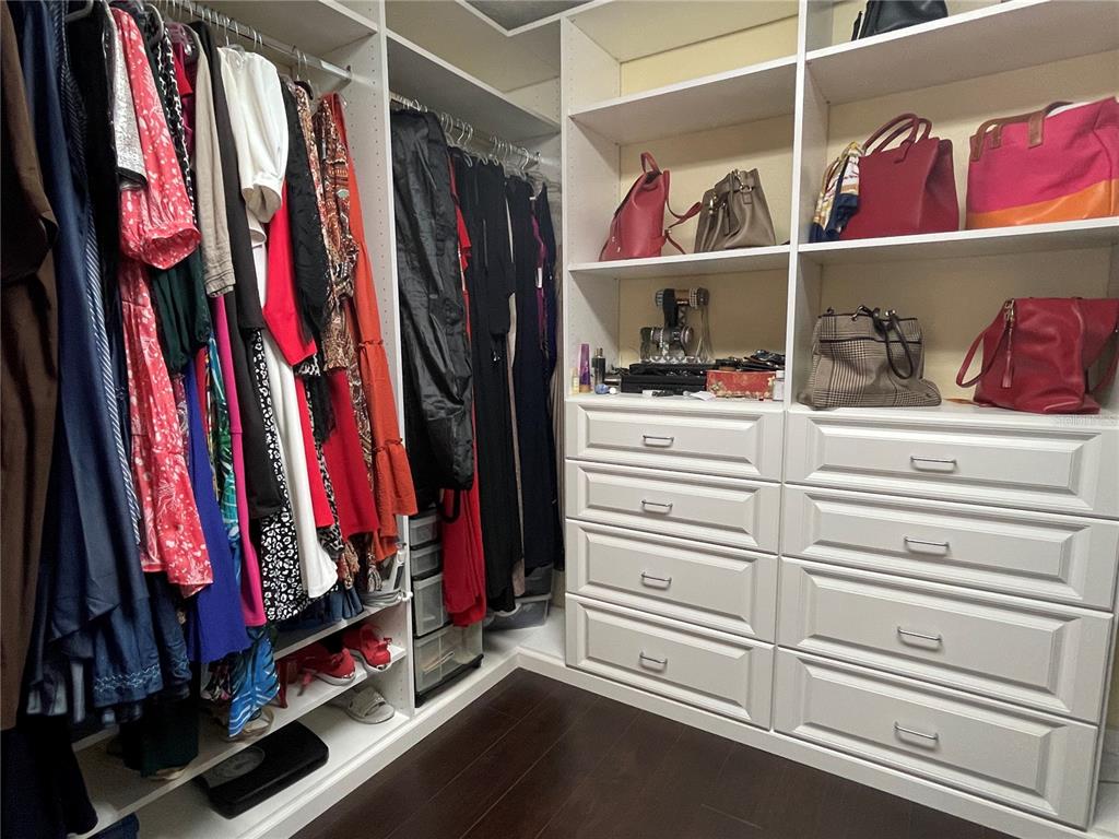 California Style Walk-In Closet
