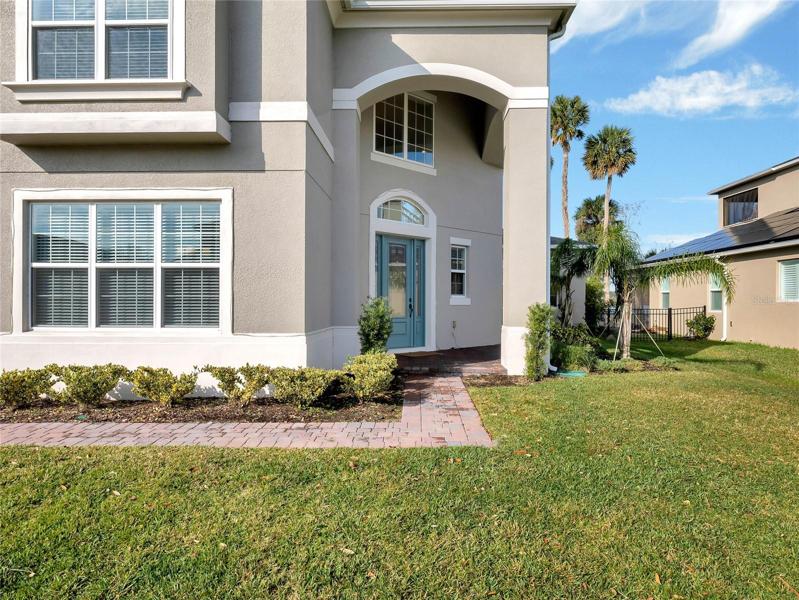 Front door to home