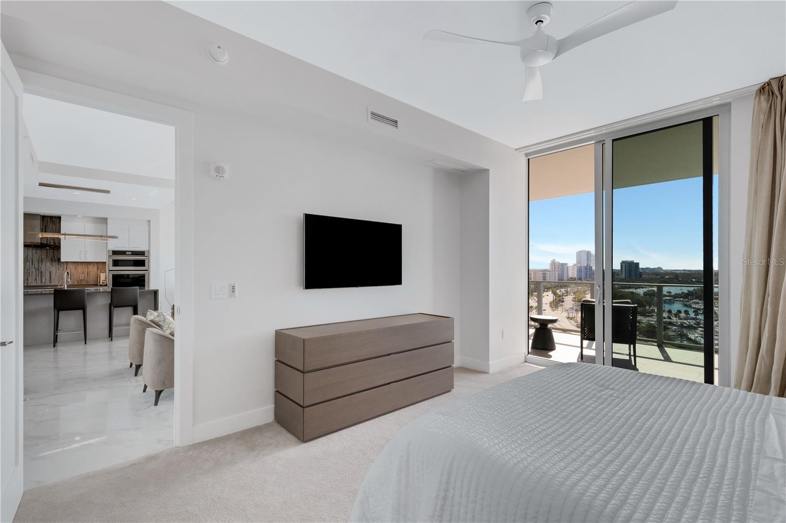 Master suite with amazing views