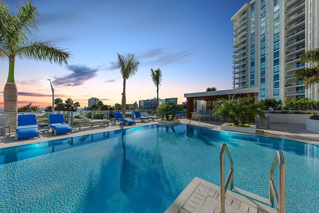Pool area