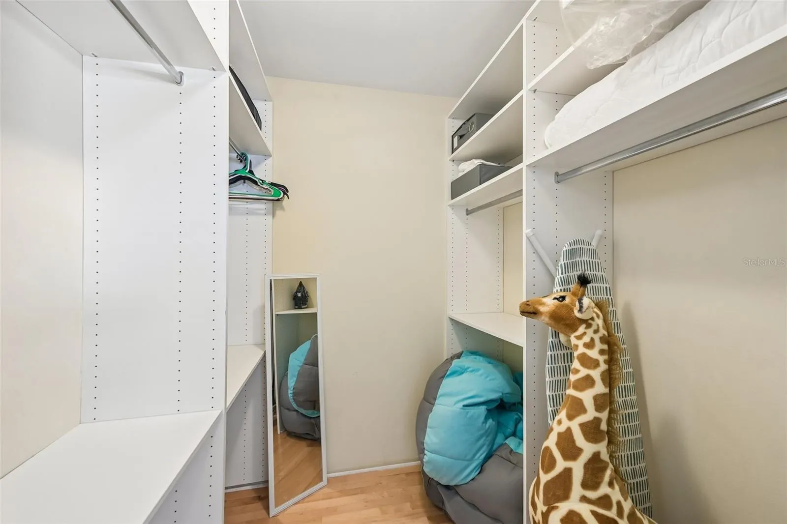 Guest walk in closet