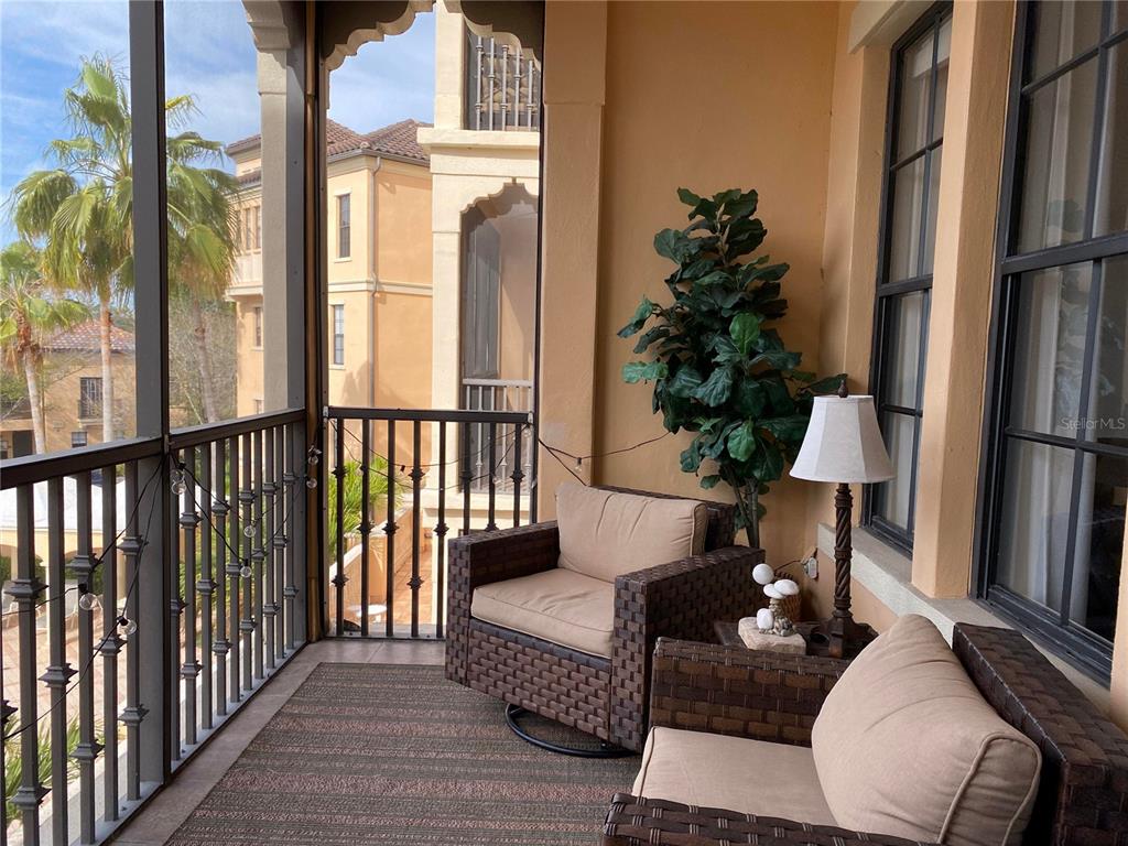 Screened in Balcony