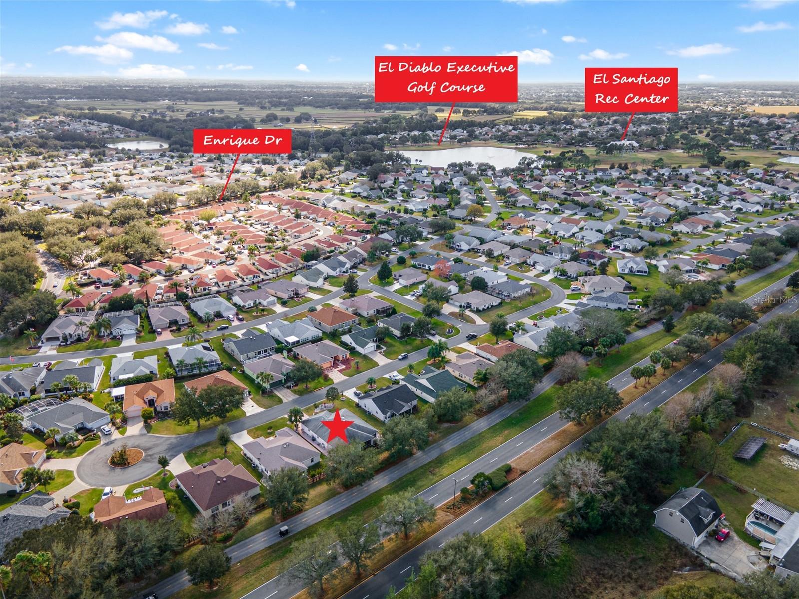 AERIAL PHOTO - looking east, southeast