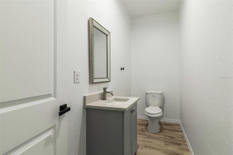 HALF BATHROOM FOR GUESTS