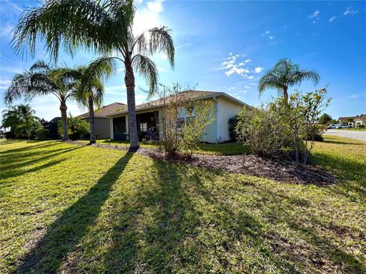 Back of Home on Huge corner lot