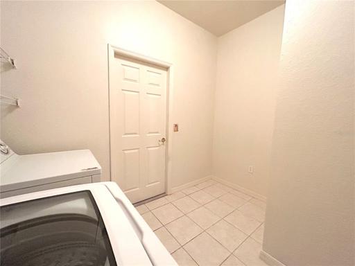 Laundry Room with extra storage space