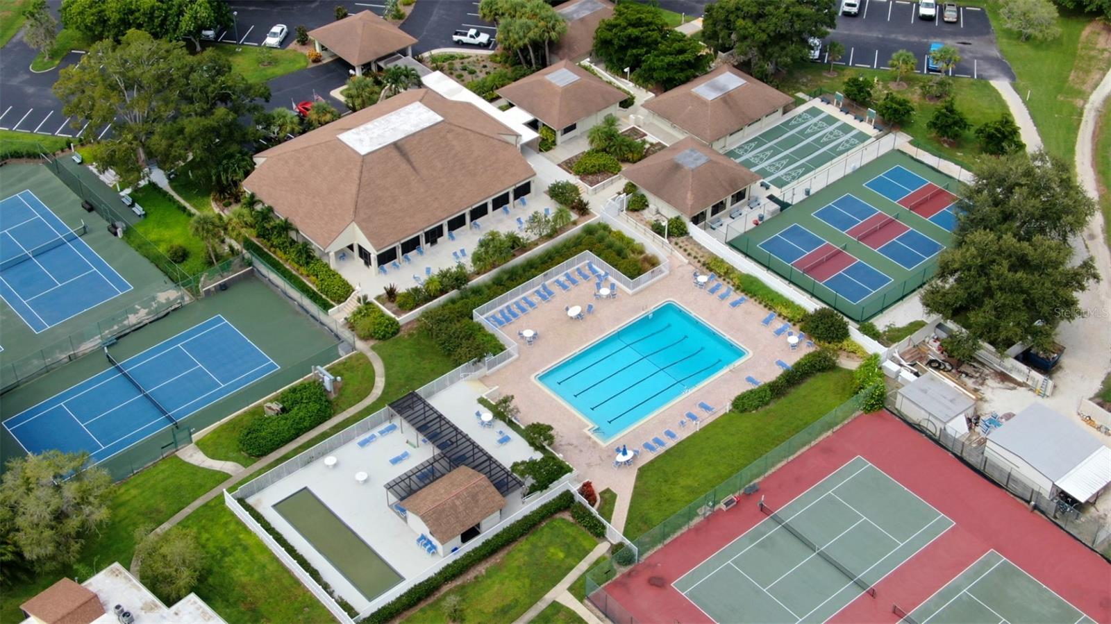 Aerial view of BBV amenities!!