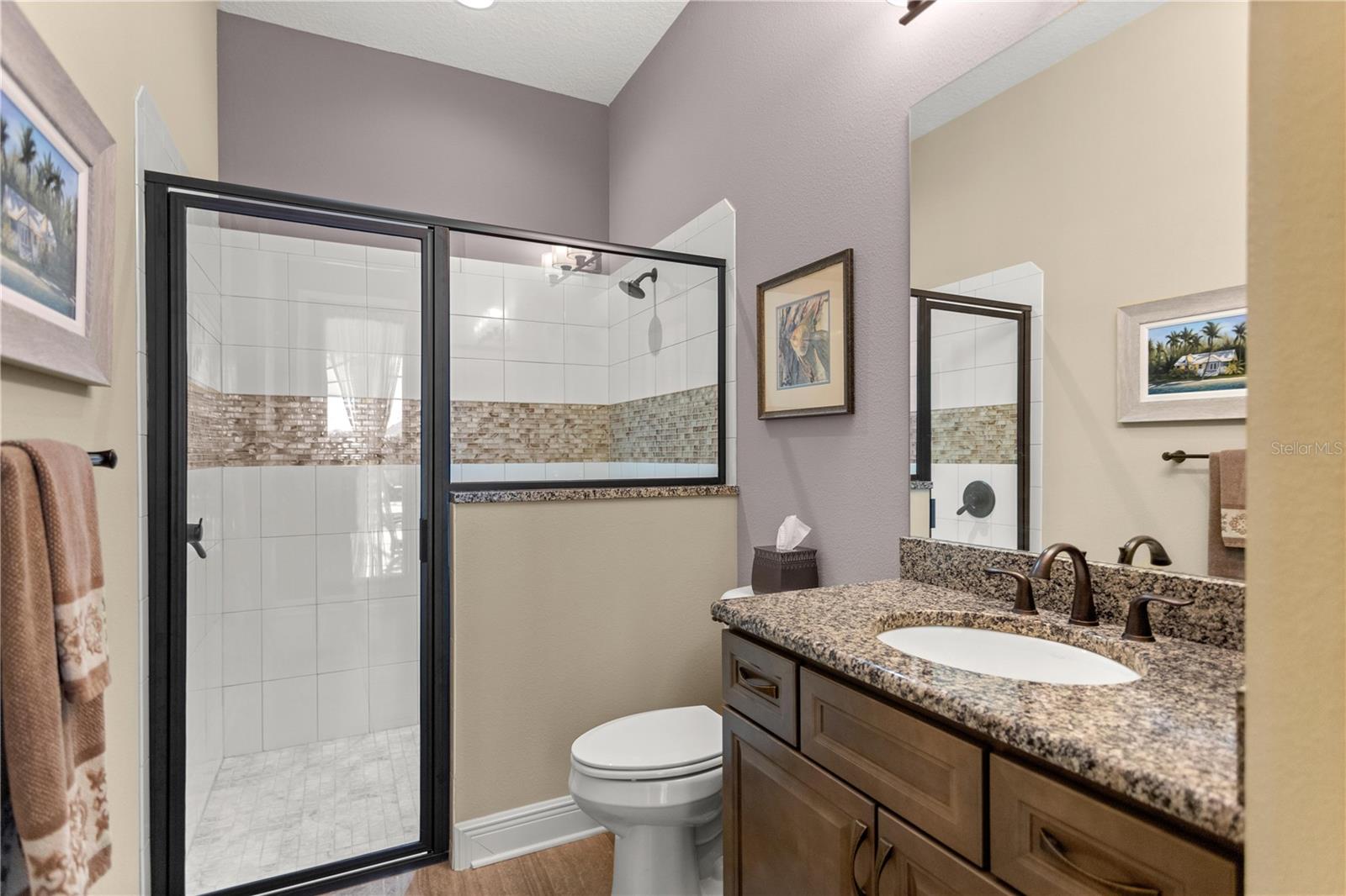 Guest Bath with Granite
