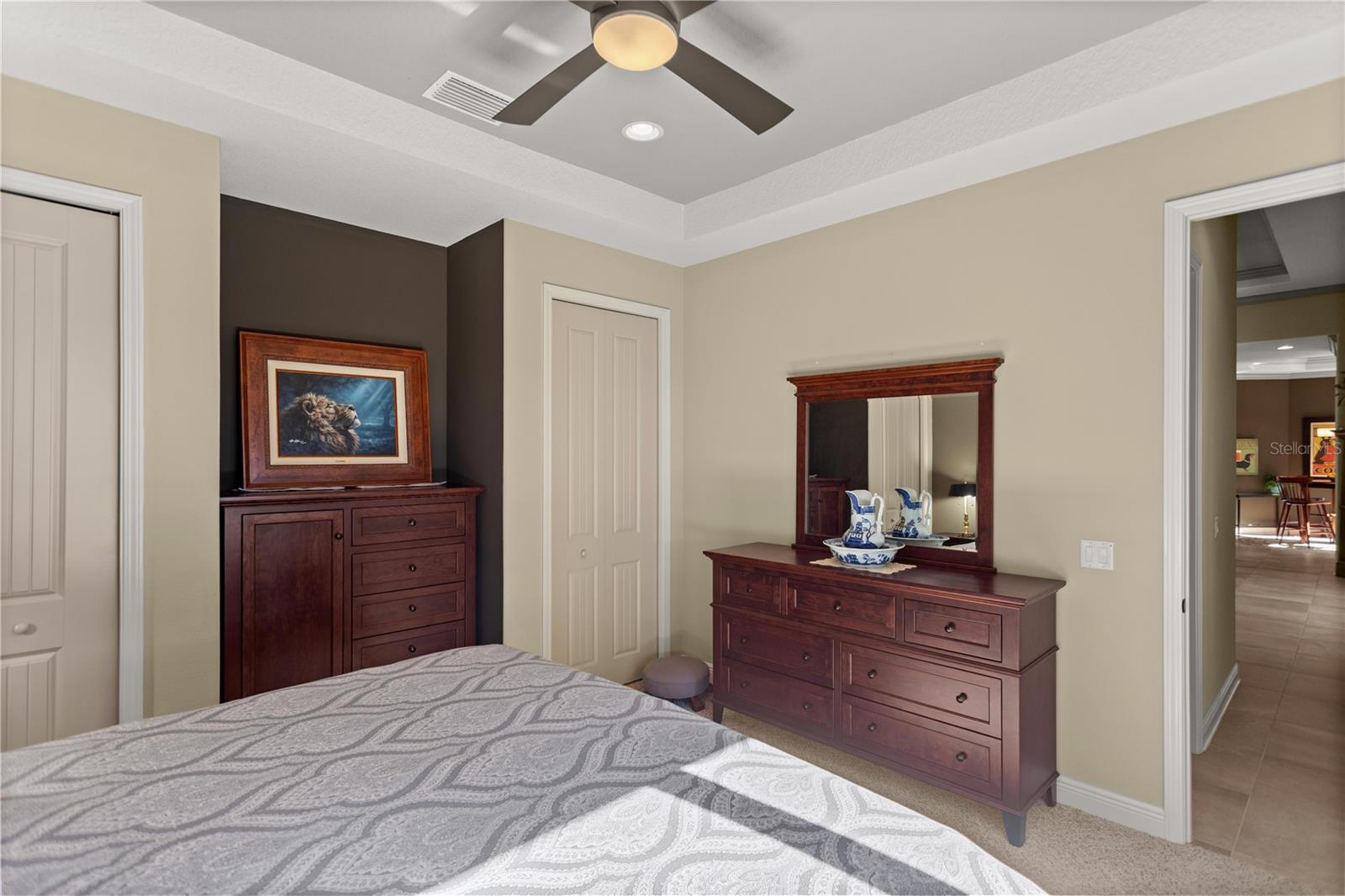 Bedroom 3 - Double Closets