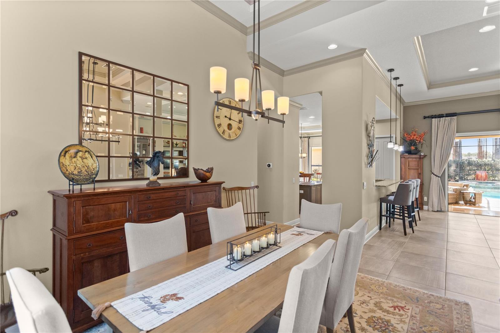 Formal Dining - Tray Ceiling