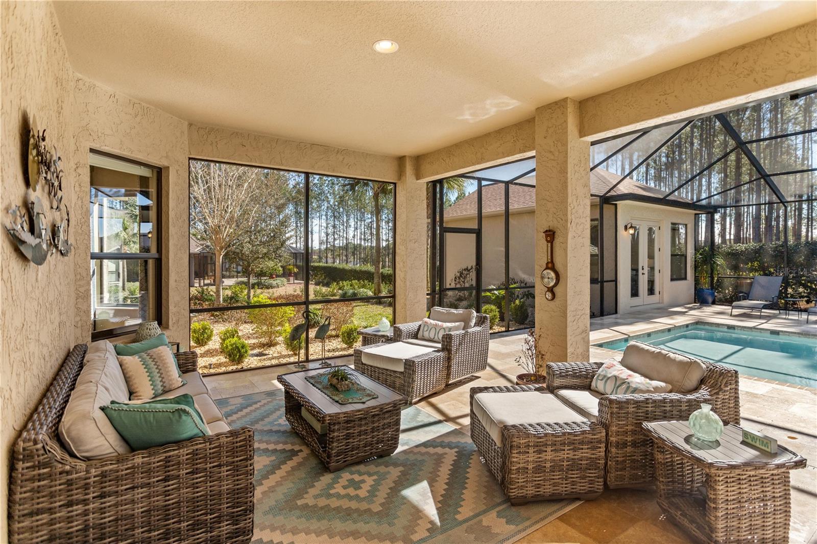 Covered Lanai Space