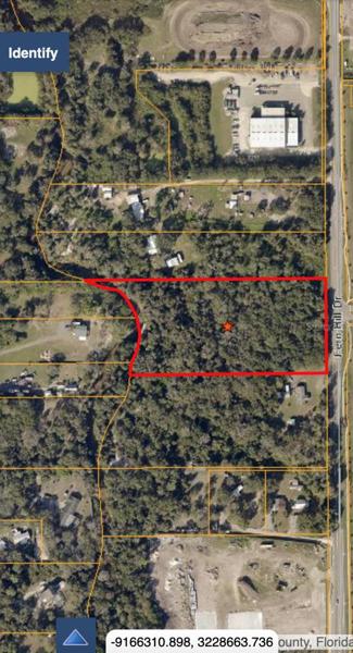 Closer view of Property