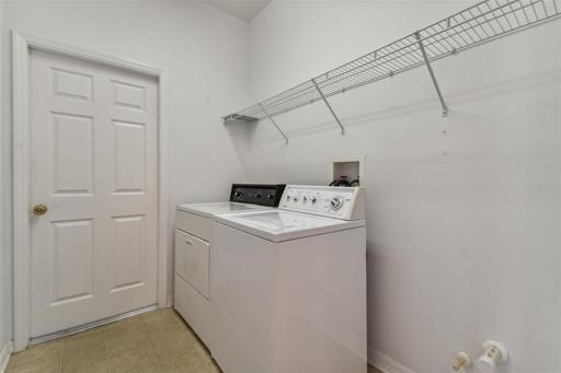 Utility Room & Door to Garage