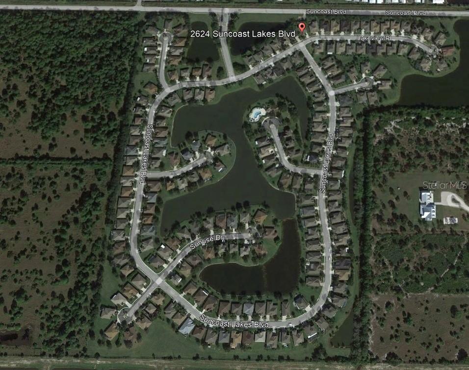 This community is properly names Suncoast 'Lakes.'