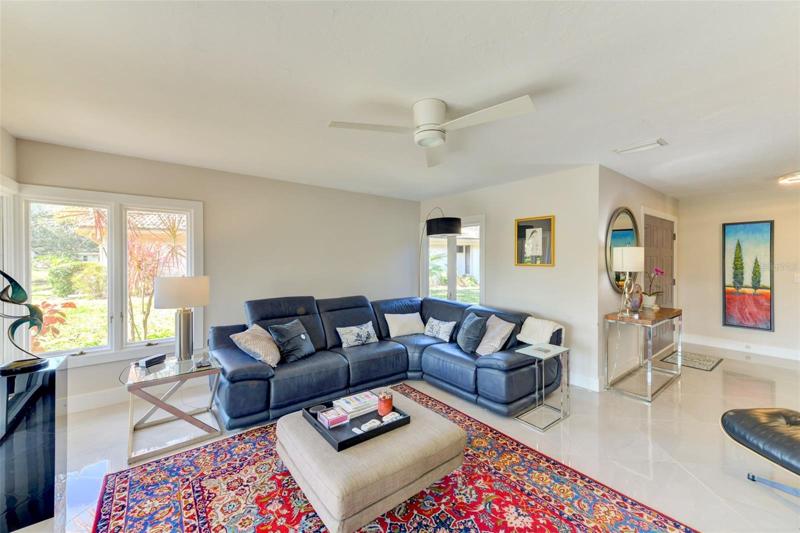 View of the entrance from the living room