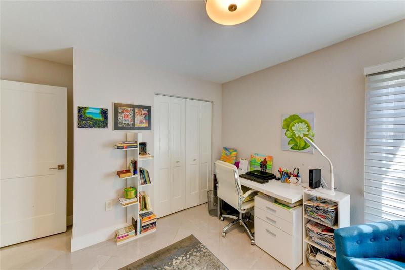 Second bedroom can be office or flex room