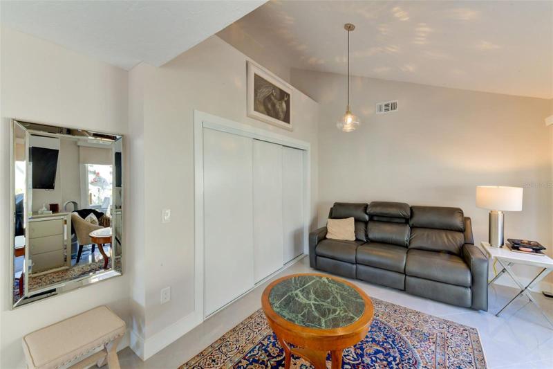 Main bedroom with closet