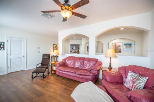 Newer engineered hardwood flooring