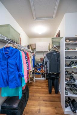 One of the walk in closets (master)