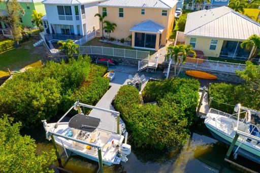 Aerial view from back