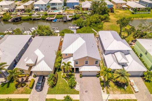 Aerial view from front.