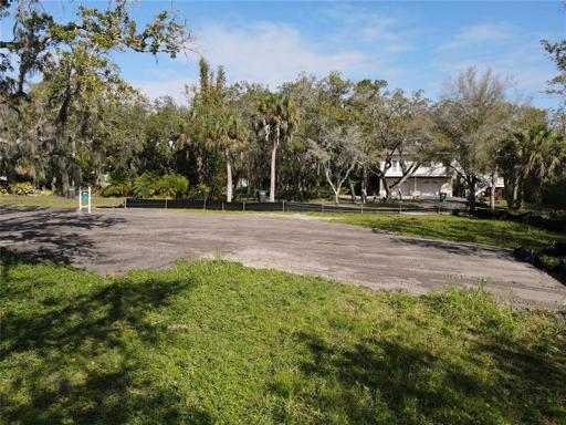Another view of the vacant lot located in residential area of Safety Harbor