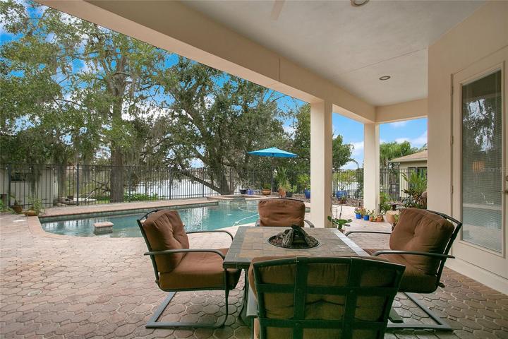 Covered Deck area