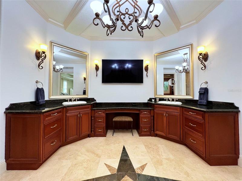 Palatial Primary Bathroom