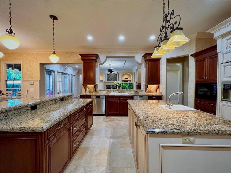 TWO Kitchen Islands