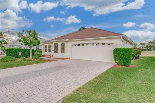 Large driveway