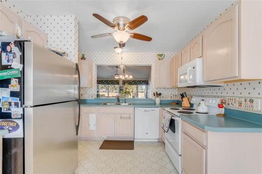 Kitchen with ample counter space