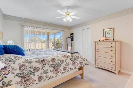 Master bedroom with outdoor access