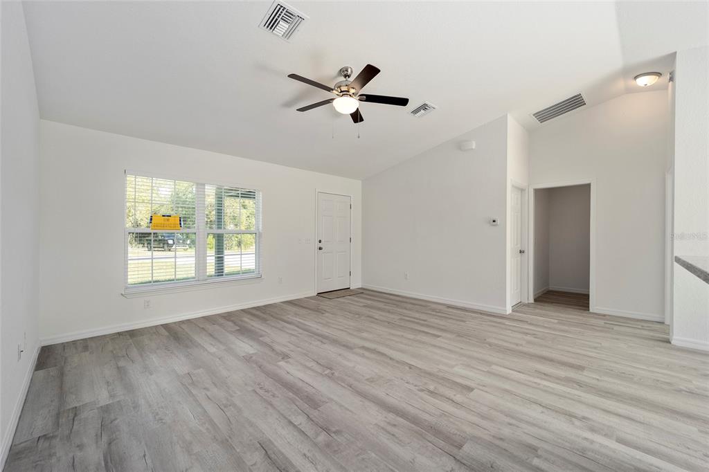 Check out all the counter space with nice Granite!